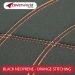 Getaway Neoprene Black with Orange Stitching