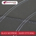Getaway Neoprene Black with Silver / White Stitching