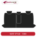 2nd Row Seat Covers - Made to Order - Leather Look Vinyl