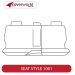 2nd Row Seat Covers - Made to Order - Neoprene