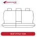 Rear Row Seat Covers - Made to Order - Jacquard