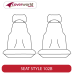 Front Seat Covers Row - Made to Order - Neoprene