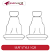 Front Seat Covers Row - Made to Order - Neoprene
