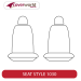 Rear Row Seat Covers - Made to Order - Jacquard
