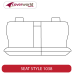 2nd Row Seat Covers - Made to Order - Kakadu Canvas