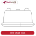 Rear Row Seat Covers - Made to Order - Kakadu Canvas