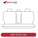 Rear Row Seat Covers - Made to Order - Neoprene