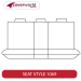 Rear Row Seat Covers - Made to Order - Neoprene