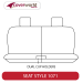 3rd Row Seat Covers - Made to Order - Kakadu Canvas