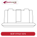 Rear Row Seat Covers - Made to Order - Jacquard
