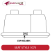 Rear Row Seat Covers - Made to Order - Jacquard