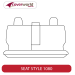 Rear Row Seat Covers - Made to Order - Neoprene