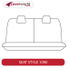 Rear Row Seat Covers - Made to Order - Neoprene