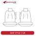2nd Row Seat Covers - Made to Order - Neoprene