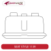 Rear Row Seat Covers - Made to Order - Jacquard