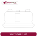 Rear Row Seat Covers - Made to Order - Jacquard