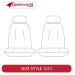 Front Seat Covers Row - Made to Order - Kakadu Canvas