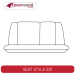 Rear Row Seat Covers - Made to Order - Jacquard