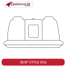 Rear Row Seat Covers - Made to Order - Kakadu Canvas