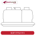 Rear Row Seat Covers - Made to Order - Neoprene