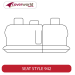 2nd Row Seat Covers - Made to Order - Kakadu Canvas