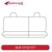 Rear Row Seat Covers - Made to Order - Neoprene