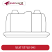Rear Row Seat Covers - Made to Order - Neoprene