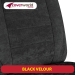 Platinum Velour Black
