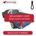 Ford Falcon AU - BA - BF Tonneau Cover for Factory Sports Bars - Replacement Bunji Cover