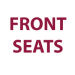 Front Row Seat Covers - Wetseat Neoprene Made to Order