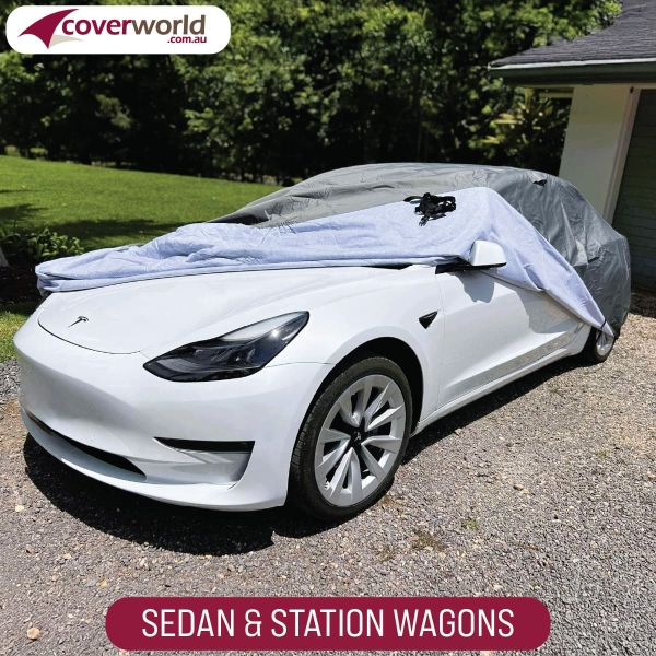 premium outdoor uv car cover for sedan / saloon / convertible / stationwagon cars - coverworld australia
