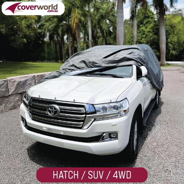 premium outdoor uv car cover for hatchback and suv cars - coverworld australia