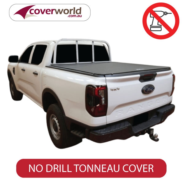next gen ford ranger no drill tonneau cover for factory headboard versions