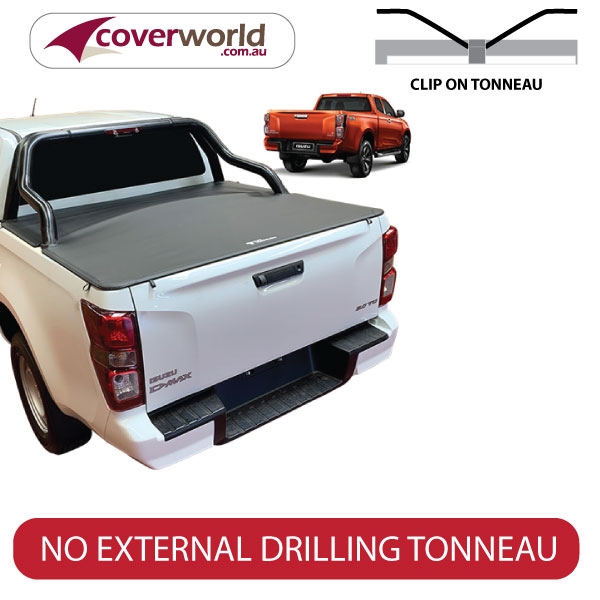 Isuzu DMax Clip On Tonneau Cover - Space Cab - Sept 2020 to Current