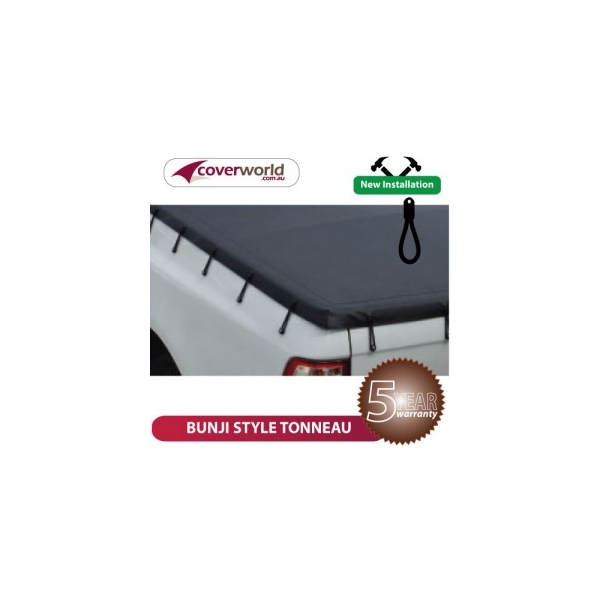 Bravo Single Cab Without Sports Bar, Headboard Bunji Ute Tonneau Cover