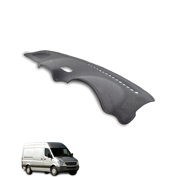 MERCEDES BENZ Sprinter CDI SERIES All Models Dash Mats in Charcoal