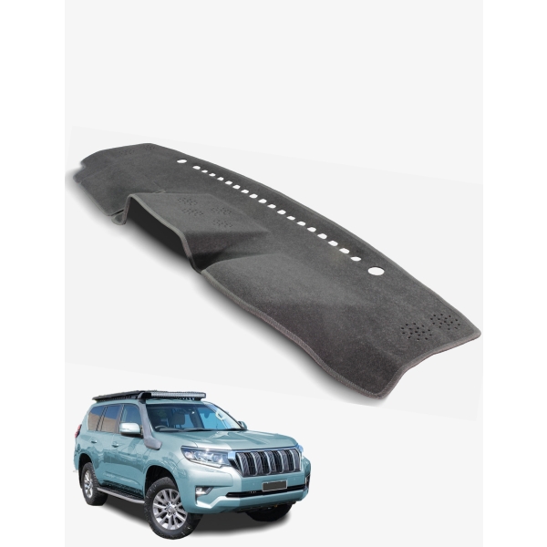 Toyota Prado 150 Series GDJ150R with Apple Car Play Dash Mat in Black