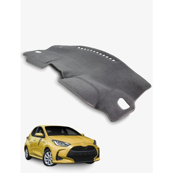 Toyota Yaris XPA10 | XPH10 All 5 Door Hatchback Models without Heads Up Display Dash Mat in Black
