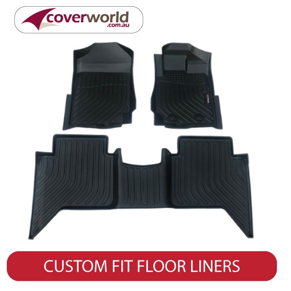 mazda bt50 floor liners