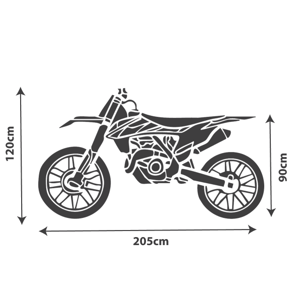 indoor motorbike cover small bikes soft 