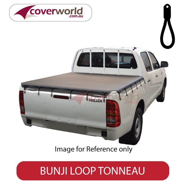 Hilux SR5 Dual Cab A Deck Ute, Bunji Style Tonneau Cover, No Sports bars