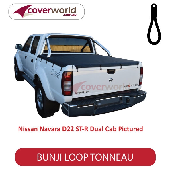 toyota hilux dual cab sr5 -  soft tonneau cover - bunji - new installation