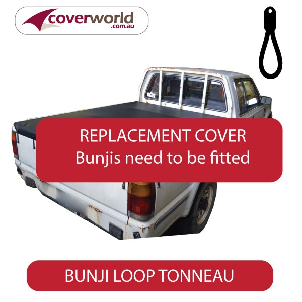 ford courier tonneau cover super cab - replacement bunji