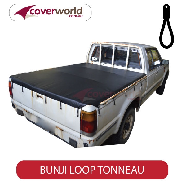 ford courier tonneau cover super cab - bunji - new installation
