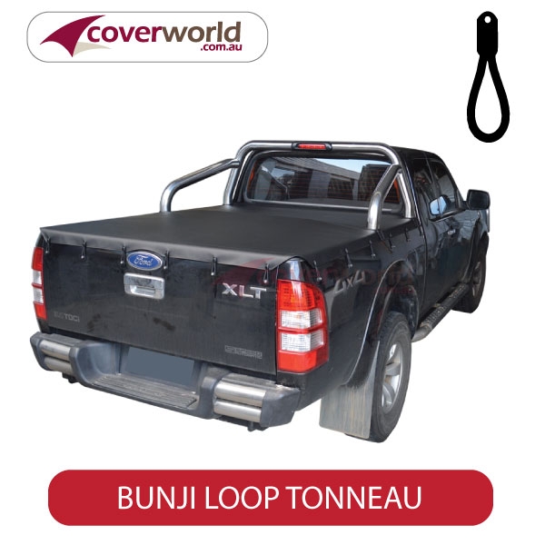 ford ranger tonneau cover super cab - bunji - new installation