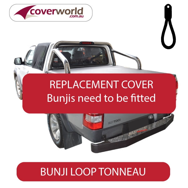 ford ranger tonneau cover double cab - replacement bunji