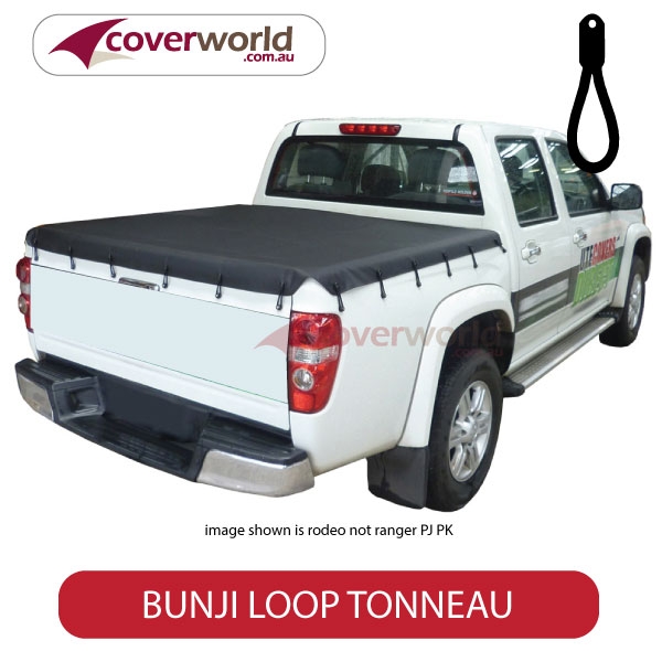 ford ranger tonneau cover double cab - bunji - new installation