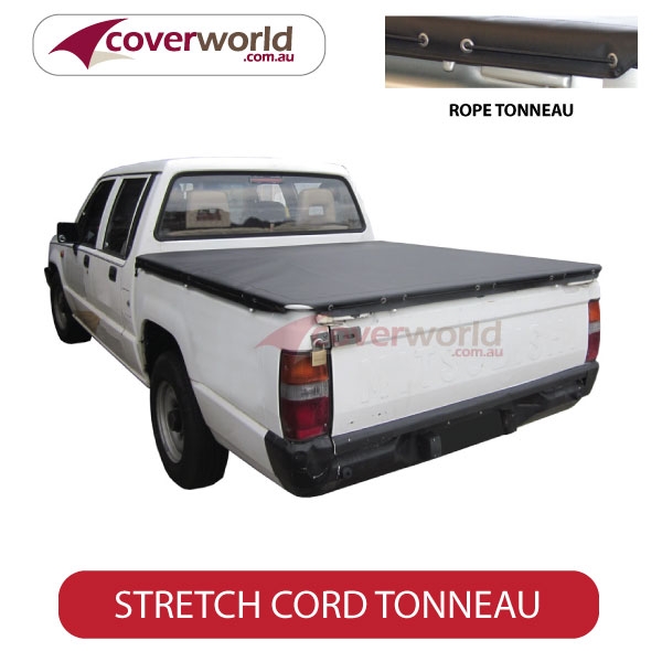 Mitsubishi Triton - Soft Tonneau Cover ME - MF - MG - MH - MJ - Rope Cover