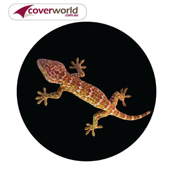 printed spare tyre - wheel cover - twilight tiger