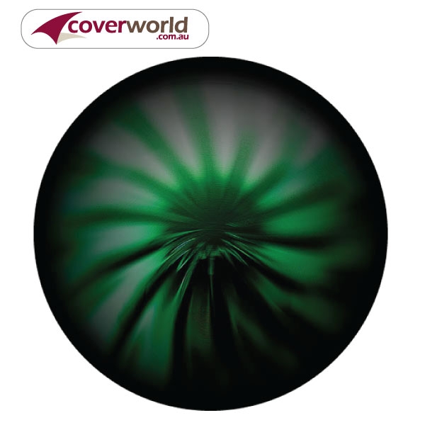 Printed Spare Tyre - Wheel Cover - Psychadelic